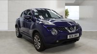 USED 2016 16 NISSAN JUKE 1.2 DIG-T Tekna SUV 5 Door Petrol Manual Blue Euro 6  
