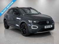 USED 2021 21 VOLKSWAGEN T-ROC 1.0 Petrol (TSI), Black Edition, 5 Door, SUV, Manual, Euro 6. FULL 12 MONTH MOT WITH EVERY CAR