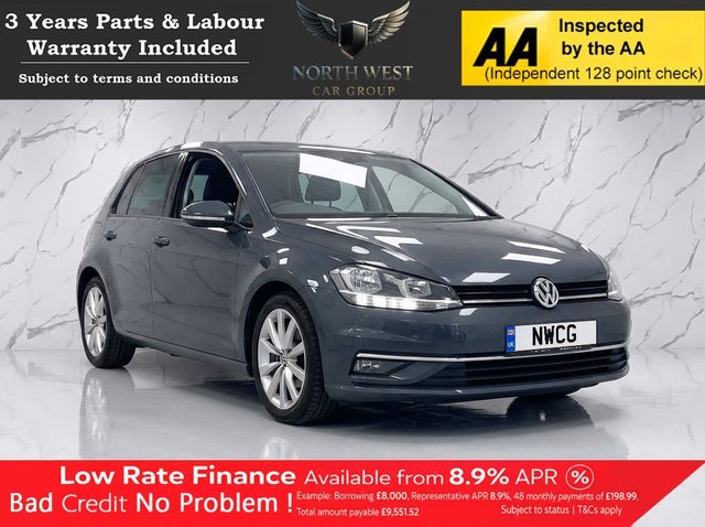 View our Volkswagen Golf 1.6 TDI BlueMotion Tech GT Hatchback 5dr Diesel Manual Euro 6 (s/s) (115 ps) ***DRIVE AWAY TODAY*** NATIONWIDE PARTS & LABOUR WARRANTY INCLUDED + 12 MONTHS AA BREAKDOWN FREE