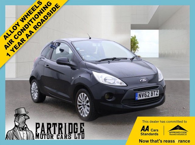 2012 FORD KA 1.2 Zetec Hatchback 3dr Petrol Manual Euro 5 (s/s) (69 ps) £2750.00