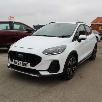 2023 FORD FIESTA 1.0T EcoBoost MHEV Active X Hatchback 5dr Petrol Hybrid DCT Euro 6 (s/s) (125 ps) &pound;14995.00
