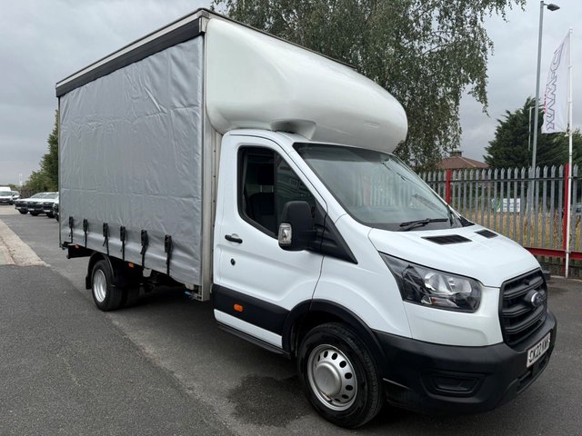 View our Ford Transit 2.0 350 EcoBlue HD (130ps) Leader RWD L4 (DRW) CURTAINSIDER