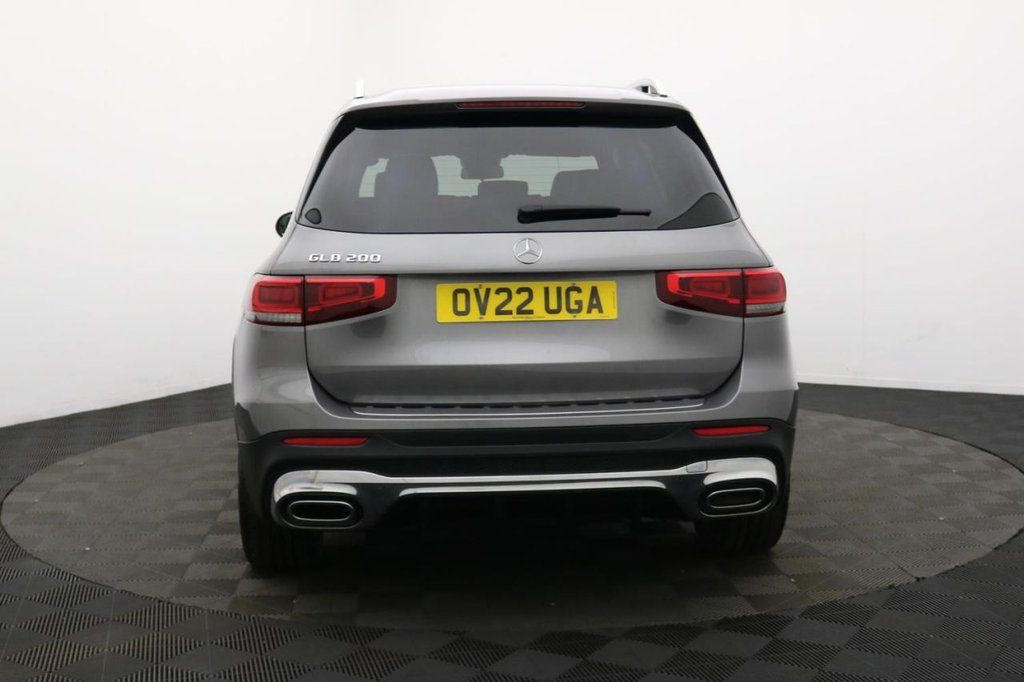 USED 2022 22 MERCEDES-BENZ GLB 1.3 GLB200 AMG Line SUV 5dr Petrol 7G-DCT Euro 6 (s/s) (163 ps) 7 Seats, Car Play, Sat Nav