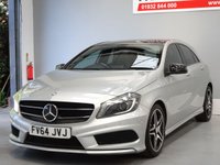 USED 2014 64 MERCEDES-BENZ A-CLASS 2.1 A200 CDI AMG Sport Hatchback 5dr Diesel 7G-DCT Euro 6 (s/s) (136 ps) PANORAMIC ROOF-XENONS