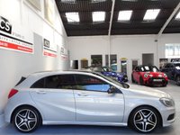 USED 2014 64 MERCEDES-BENZ A-CLASS 2.1 A200 CDI AMG Sport Hatchback 5dr Diesel 7G-DCT Euro 6 (s/s) (136 ps) PANORAMIC ROOF-XENONS
