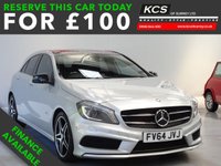 USED 2014 64 MERCEDES-BENZ A-CLASS 2.1 A200 CDI AMG Sport Hatchback 5dr Diesel 7G-DCT Euro 6 (s/s) (136 ps) PANORAMIC ROOF-XENONS