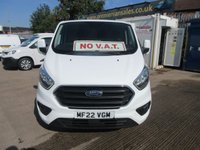 USED 2022 22 FORD TRANSIT CUSTOM 2.0 300 EcoBlue Limited Manual L1 H1 Euro 6 (130 Bhp ) No Vat To Pay  2022 FORD TRANSIT CUSTOM LIMITED 130 BHP NO VAT TO PAY