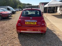 USED 2022 22 FIAT 500 1.0 MHEV RED Euro 6 (s/s) 3dr Lovely Condition, Low Mileage