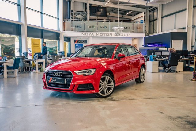 View our Audi A3 1.6 TDI S line Sportback 5dr Diesel Manual Euro 6 (s/s) (110 ps)