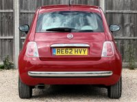 USED 2012 62 FIAT 500 1.2 500 Lounge RHD 3dr Pan Roof One Owner