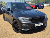 USED 2020 20 BMW X3 2.0 20d M Sport SUV 5dr Diesel Auto xDrive Euro 6 (s/s) (190 ps) ABS/REVERSE CAM