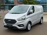 USED 2020 FORD TRANSIT CUSTOM 2.0 300 EcoBlue Limited Panel Van 5dr Diesel Manual L1 H1 Euro 6 (s/s) (130 ps) 