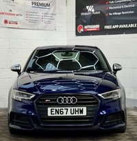 USED 2018 67 AUDI S3 2.0 TFSI Black Edition Sportback 5dr Petrol S Tronic quattro Euro 6 (s/s) (310 ps) 