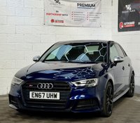 USED 2018 67 AUDI S3 2.0 TFSI Black Edition Sportback 5dr Petrol S Tronic quattro Euro 6 (s/s) (310 ps) 