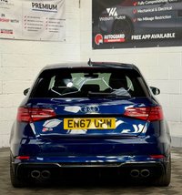 USED 2018 67 AUDI S3 2.0 TFSI Black Edition Sportback 5dr Petrol S Tronic quattro Euro 6 (s/s) (310 ps) 