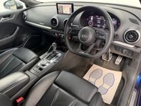USED 2018 67 AUDI S3 2.0 TFSI Black Edition Sportback 5dr Petrol S Tronic quattro Euro 6 (s/s) (310 ps) 