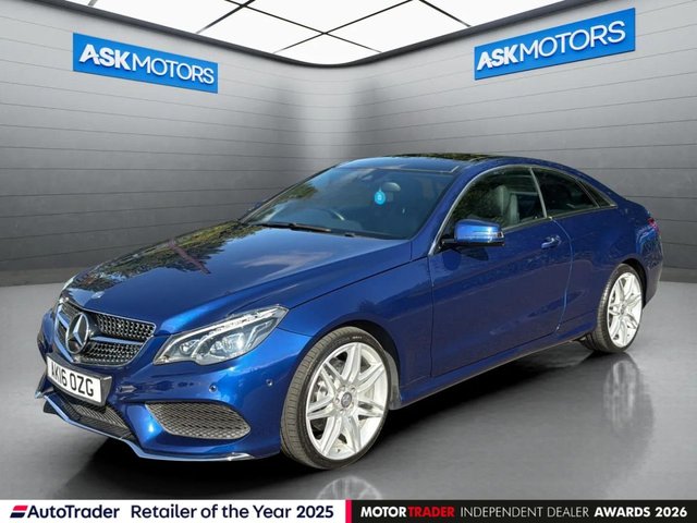 View our MERCEDES-BENZ E CLASS