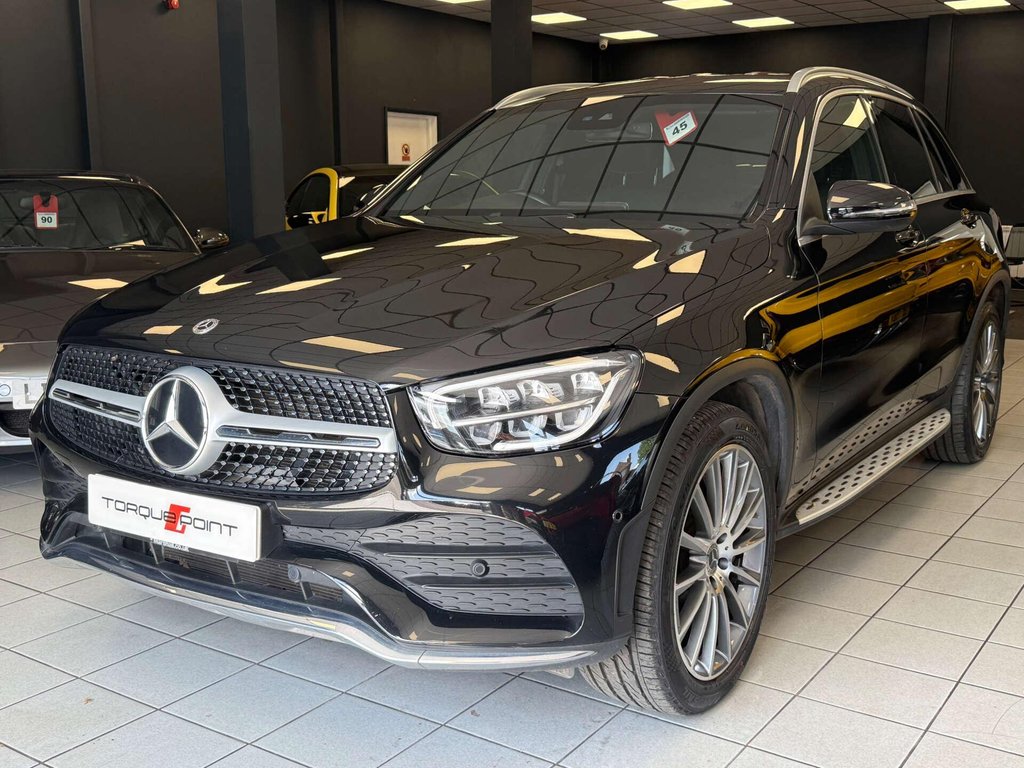 USED 2021 71 MERCEDES-BENZ GLC 2.0 GLC 300 AMG Line Premium D 4Matic Auto 4WD 5dr SH + REVERSE CAM + SAT NAV