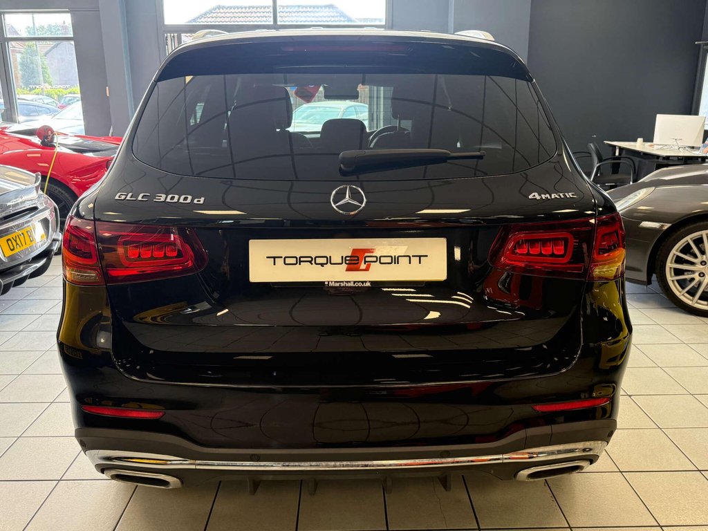 USED 2021 71 MERCEDES-BENZ GLC 2.0 GLC 300 AMG Line Premium D 4Matic Auto 4WD 5dr SH + REVERSE CAM + SAT NAV