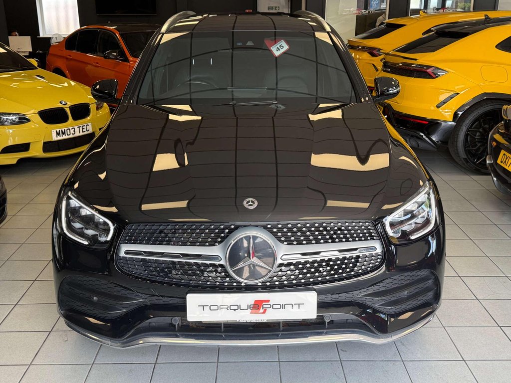 USED 2021 71 MERCEDES-BENZ GLC 2.0 GLC 300 AMG Line Premium D 4Matic Auto 4WD 5dr SH + REVERSE CAM + SAT NAV