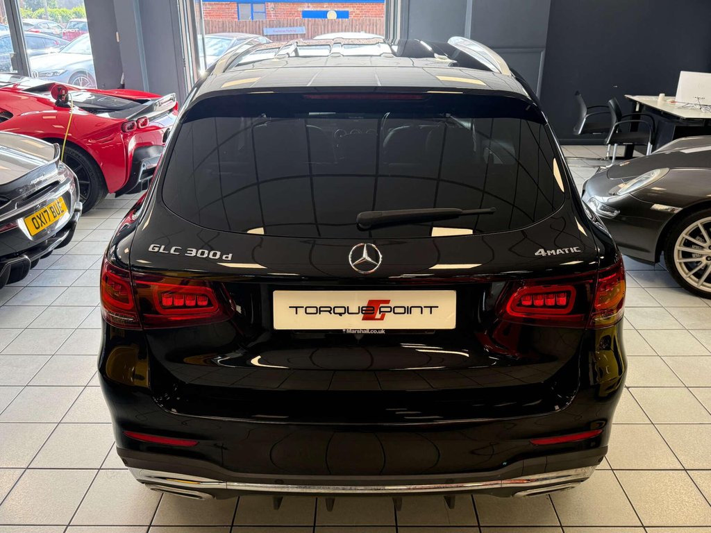 USED 2021 71 MERCEDES-BENZ GLC 2.0 GLC 300 AMG Line Premium D 4Matic Auto 4WD 5dr SH + REVERSE CAM + SAT NAV
