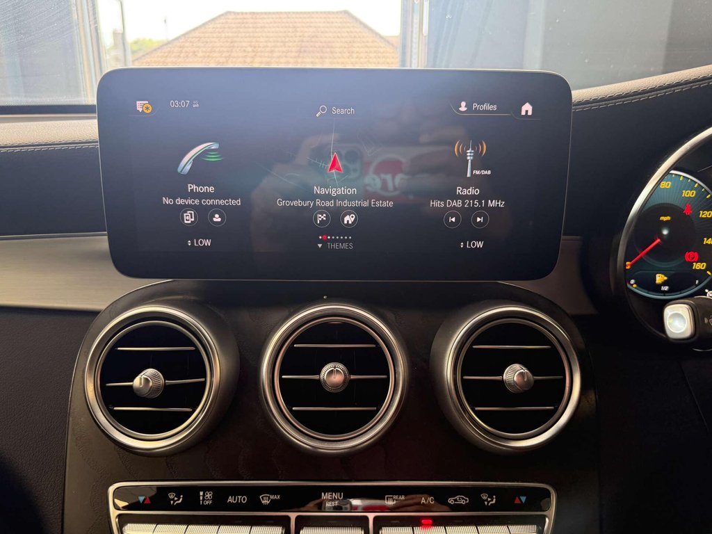 USED 2021 71 MERCEDES-BENZ GLC 2.0 GLC 300 AMG Line Premium D 4Matic Auto 4WD 5dr SH + REVERSE CAM + SAT NAV