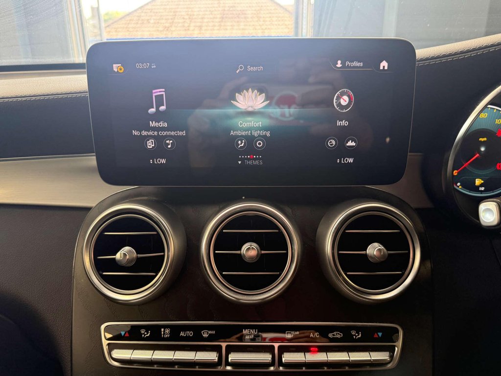 USED 2021 71 MERCEDES-BENZ GLC 2.0 GLC 300 AMG Line Premium D 4Matic Auto 4WD 5dr SH + REVERSE CAM + SAT NAV