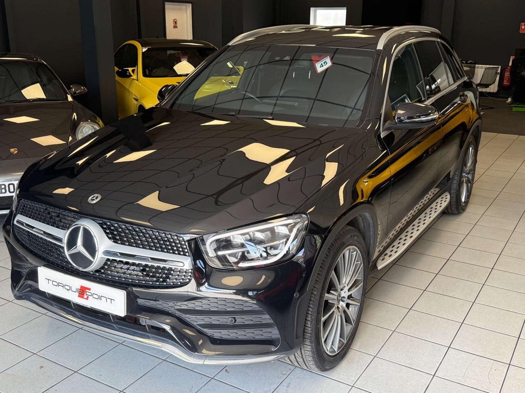 USED 2021 71 MERCEDES-BENZ GLC 2.0 GLC 300 AMG Line Premium D 4Matic Auto 4WD 5dr SH + REVERSE CAM + SAT NAV