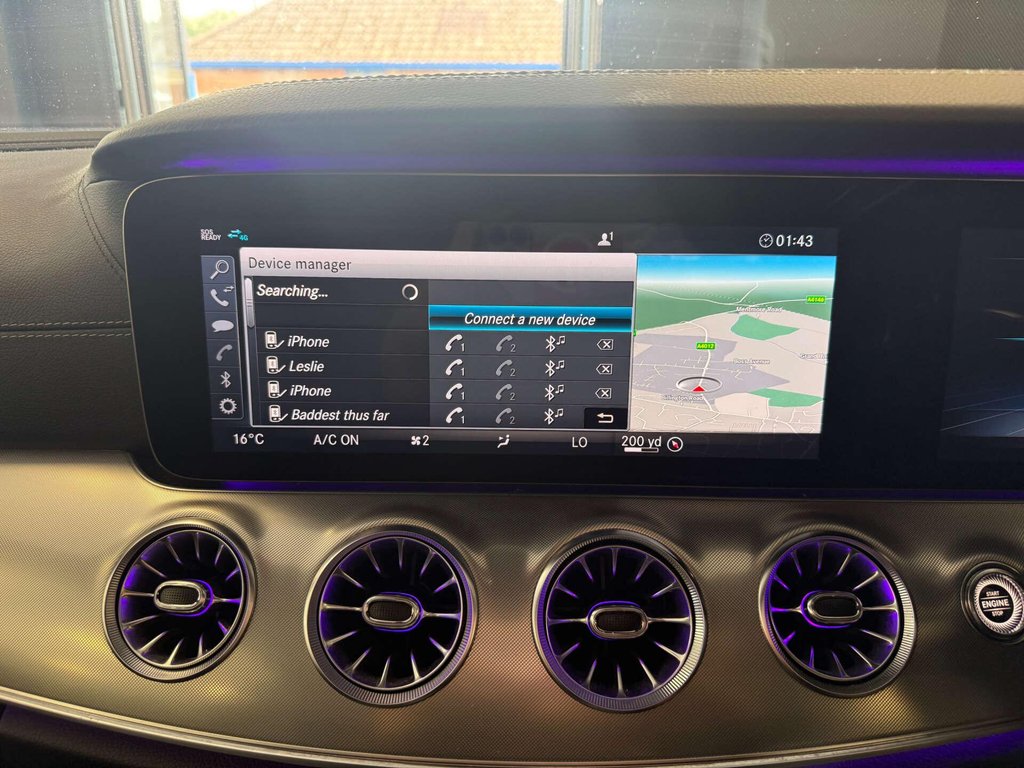 USED 2019 68 MERCEDES-BENZ E-CLASS 2.0 E 220 D AMG Line Premium Auto 2dr SH + PAN ROOF + REVERSE CAMERA