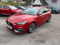USED 2021 71 SEAT LEON 1.5 TSI EVO FR Sport Hatchback 5dr Petrol Manual Euro 6 (s/s) (130 ps) SAT NAV, VIRTUAL COCKPIT, HEATED SEATS, FRONT & REAR PARK SENSORS