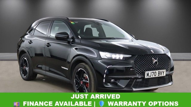 2020 70 DS AUTOMOBILES DS 7 CROSSBACK 1.6 E-TENSE 13.2kWh Performance Line Crossback 5dr Petrol Plug-in Hybrid EAT8 4WD Euro 6 (s/s) (300 ps) 