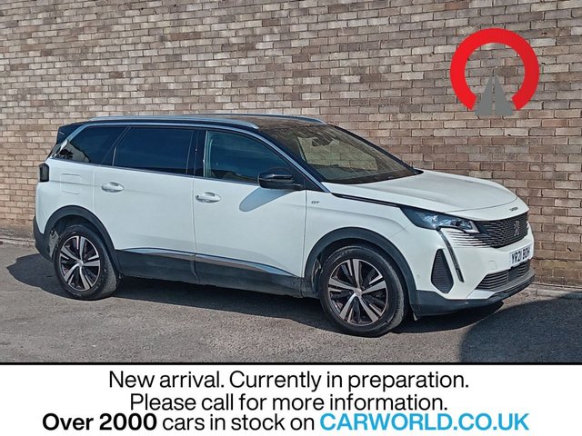 View our Peugeot 5008 1.2 PureTech GT SUV 5dr Petrol Manual Euro 6 (s/s) (130 ps)