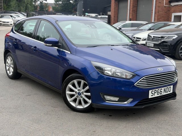 View our Ford Focus 1.0T EcoBoost Titanium Hatchback 5dr Petrol Auto Euro 6 (s/s) (125 ps)