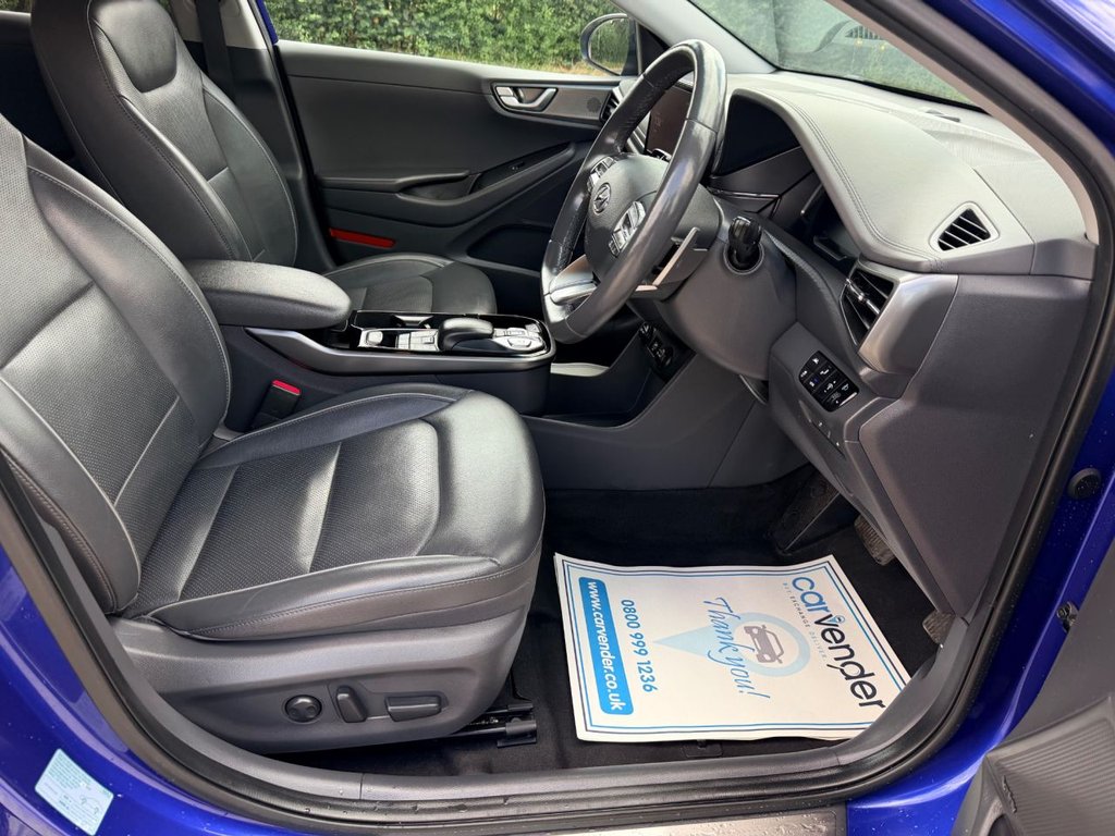 USED 2021 71 HYUNDAI IONIQ 38.3kWh Premium SE Hatchback 5dr Electric Auto (136 ps) Adaptive Cruise|Reversing Camera|Apple CarPlay/Android Auto|Heated & Cold Seats|
