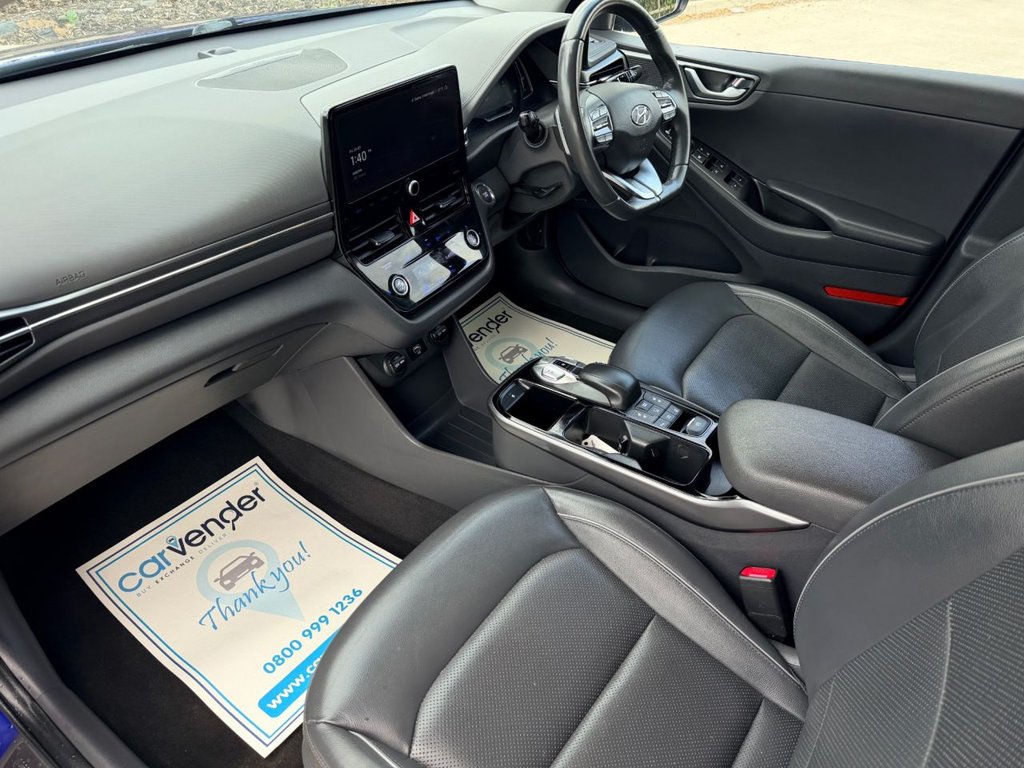 USED 2021 71 HYUNDAI IONIQ 38.3kWh Premium SE Hatchback 5dr Electric Auto (136 ps) Adaptive Cruise|Reversing Camera|Apple CarPlay/Android Auto|Heated & Cold Seats|