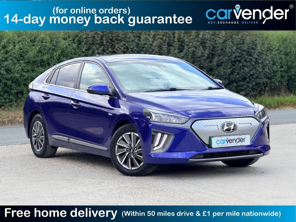 USED 2021 71 HYUNDAI IONIQ 38.3kWh Premium SE Hatchback 5dr Electric Auto (136 ps) Adaptive Cruise|Reversing Camera|Apple CarPlay/Android Auto|Heated & Cold Seats|
