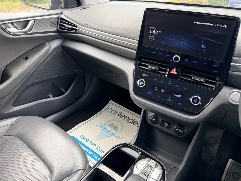 USED 2021 71 HYUNDAI IONIQ 38.3kWh Premium SE Hatchback 5dr Electric Auto (136 ps) Adaptive Cruise|Reversing Camera|Apple CarPlay/Android Auto|Heated & Cold Seats|