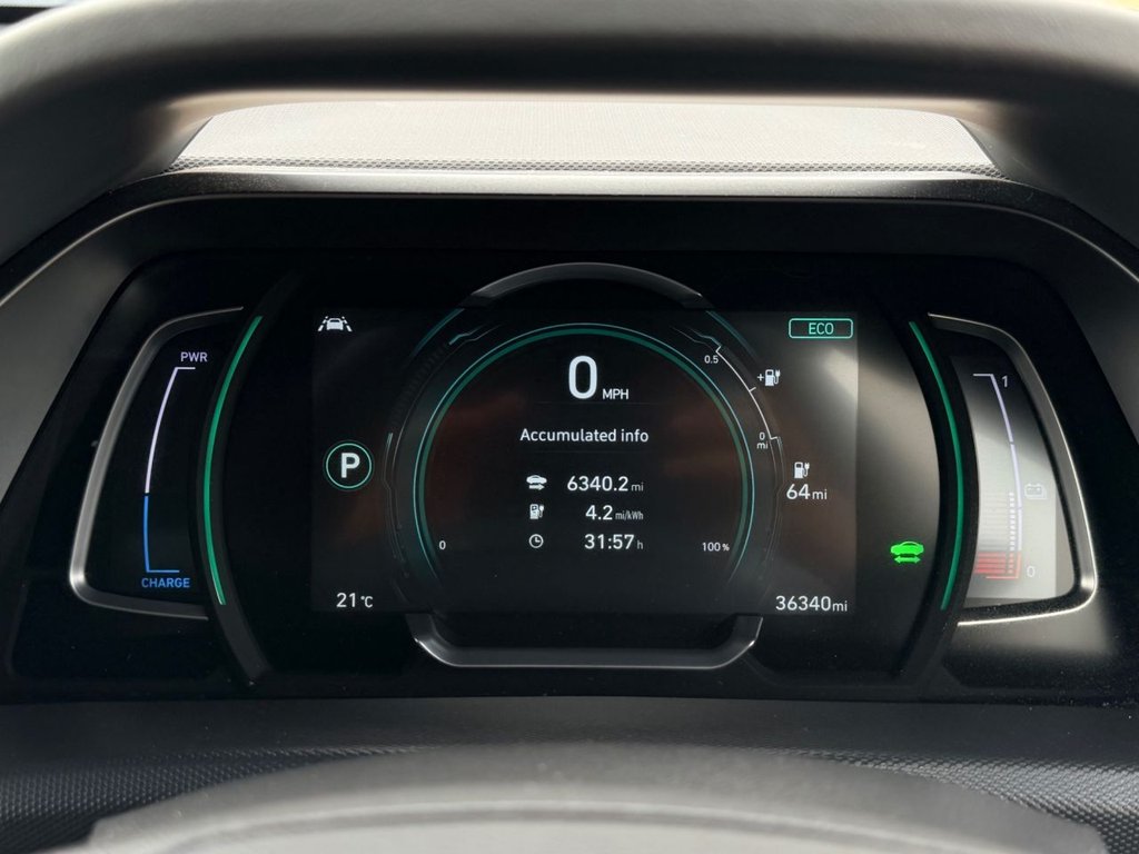USED 2021 71 HYUNDAI IONIQ 38.3kWh Premium SE Hatchback 5dr Electric Auto (136 ps) Adaptive Cruise|Reversing Camera|Apple CarPlay/Android Auto|Heated & Cold Seats|