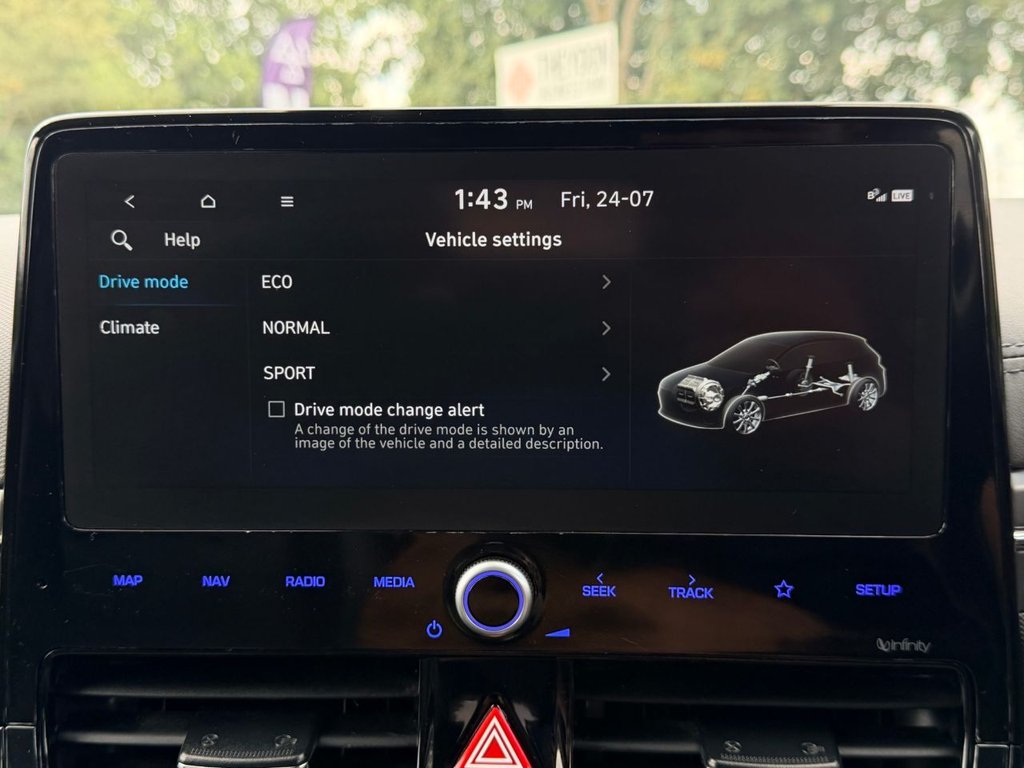 USED 2021 71 HYUNDAI IONIQ 38.3kWh Premium SE Hatchback 5dr Electric Auto (136 ps) Adaptive Cruise|Reversing Camera|Apple CarPlay/Android Auto|Heated & Cold Seats|