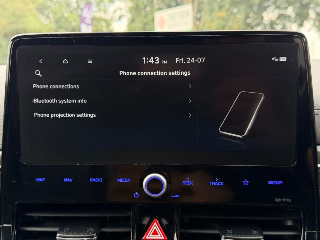 USED 2021 71 HYUNDAI IONIQ 38.3kWh Premium SE Hatchback 5dr Electric Auto (136 ps) Adaptive Cruise|Reversing Camera|Apple CarPlay/Android Auto|Heated & Cold Seats|