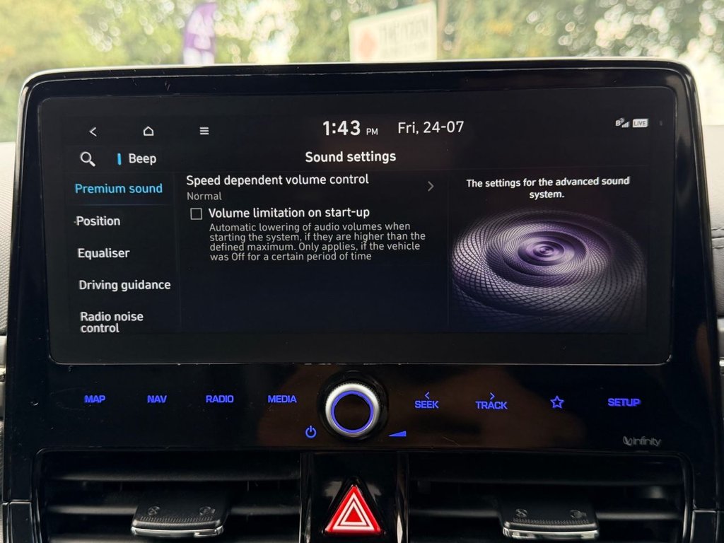 USED 2021 71 HYUNDAI IONIQ 38.3kWh Premium SE Hatchback 5dr Electric Auto (136 ps) Adaptive Cruise|Reversing Camera|Apple CarPlay/Android Auto|Heated & Cold Seats|