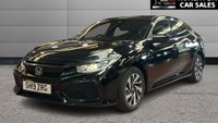 USED 2019 19 HONDA CIVIC 1.0 VTEC Turbo SE Hatchback 5dr Petrol CVT Euro 6 (s/s) (126 ps) 