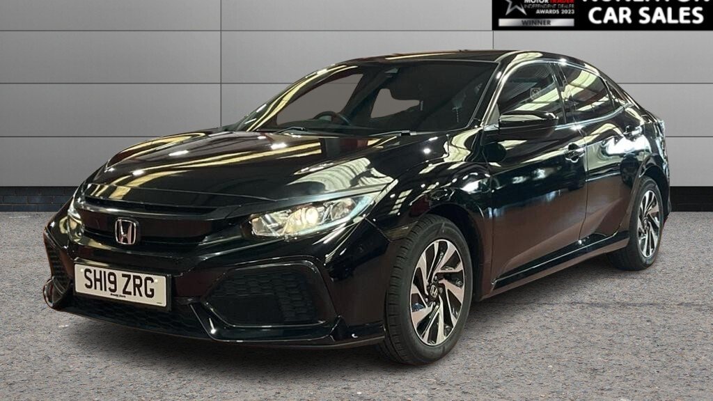 USED 2019 19 HONDA CIVIC 1.0 VTEC Turbo SE Hatchback 5dr Petrol CVT Euro 6 (s/s) (126 ps) 