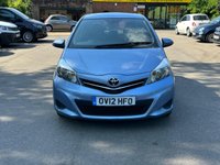 USED 2012 12 TOYOTA YARIS 1.33 Dual VVT-i TR Hatchback 3dr Petrol Manual Euro 5 (101 ps) BY APPOINTMENT ONLY - Alloy Wheels, Air Con, Rear Parking Camera, Bluetooth, Touch Screen Display.