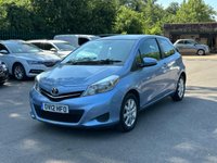 USED 2012 12 TOYOTA YARIS 1.33 Dual VVT-i TR Hatchback 3dr Petrol Manual Euro 5 (101 ps) BY APPOINTMENT ONLY - Alloy Wheels, Air Con, Rear Parking Camera, Bluetooth, Touch Screen Display.