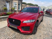 USED 2018 67 JAGUAR F-PACE 2.0 D180 R-Sport SUV 5dr Diesel Auto AWD Euro 6 (s/s) (180 ps) Two Previous Owners Just 40000 Miles Since New+Full Leather+Heated Seats+Panoramic Sunroof+Reversing Camera+More