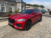USED 2018 67 JAGUAR F-PACE 2.0 D180 R-Sport SUV 5dr Diesel Auto AWD Euro 6 (s/s) (180 ps) Two Previous Owners Just 40000 Miles Since New+Full Leather+Heated Seats+Panoramic Sunroof+Reversing Camera+More