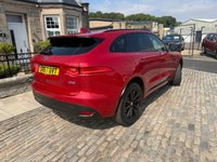 USED 2018 67 JAGUAR F-PACE 2.0 D180 R-Sport SUV 5dr Diesel Auto AWD Euro 6 (s/s) (180 ps) Two Previous Owners Just 40000 Miles Since New+Full Leather+Heated Seats+Panoramic Sunroof+Reversing Camera+More