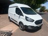 USED 2020 20 FORD TRANSIT CUSTOM 300 EcoBlue Leader L1 H2 SWB High roof Euro 6 Panel van - AIR CON + 1 OWNER AIR CON + NEW WET BELT ON SALE