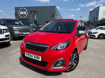 2014 PEUGEOT 108 1.2 VTi PureTech Allure Top! 5dr Petrol Manual Euro 5-2 FORMER KEEPERS-BLUETOOTH-CRUISE CONTROL-DAB RADIO-ALLOY WHEELS &pound;5999.00